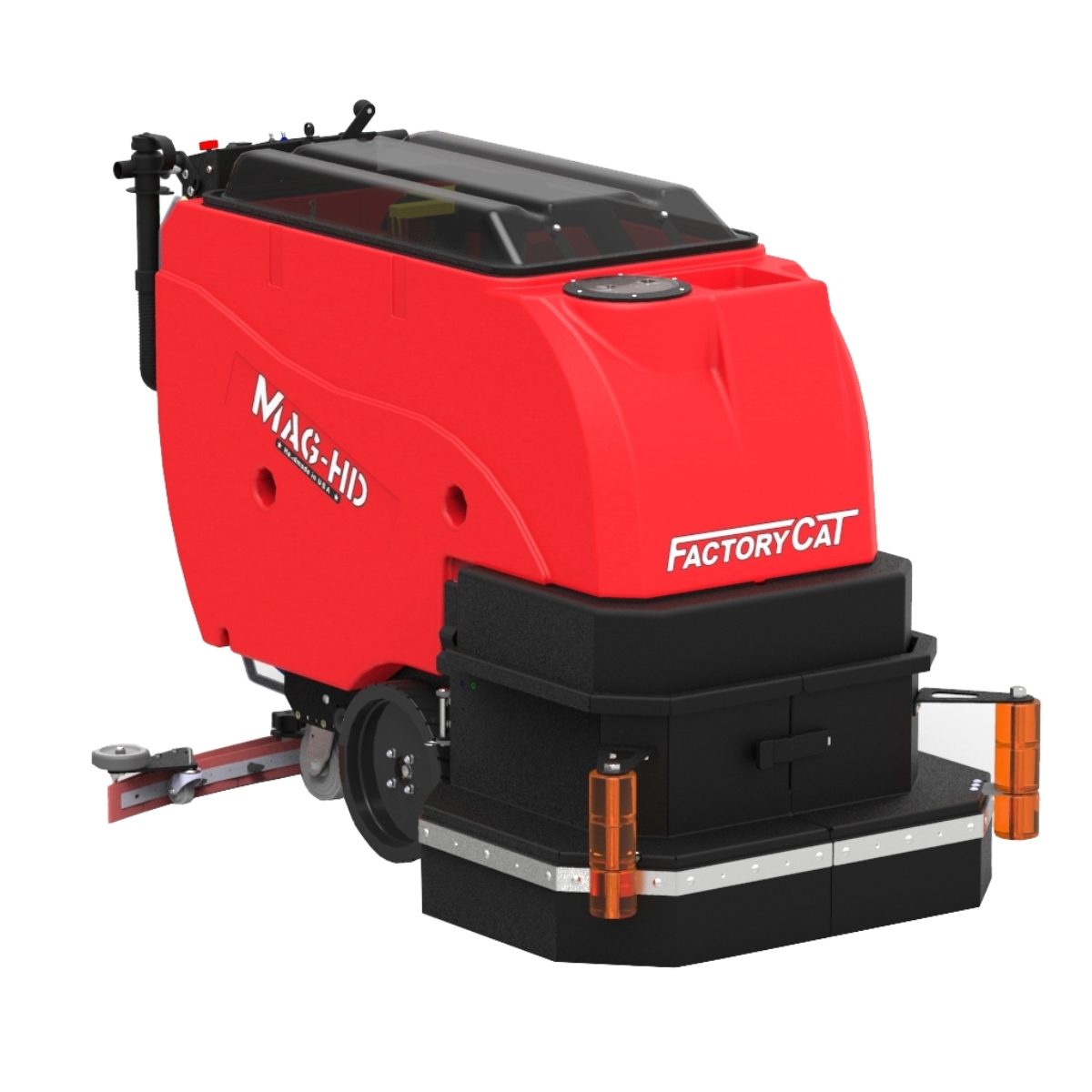 Cleaning large areas is what the Mag-HD floor scrubber is engineered and built to do. With its high-capacity solution and recovery tanks and battery pack options, the Mag-HD offers extended scrub times and covers a lot of square footage per hour.